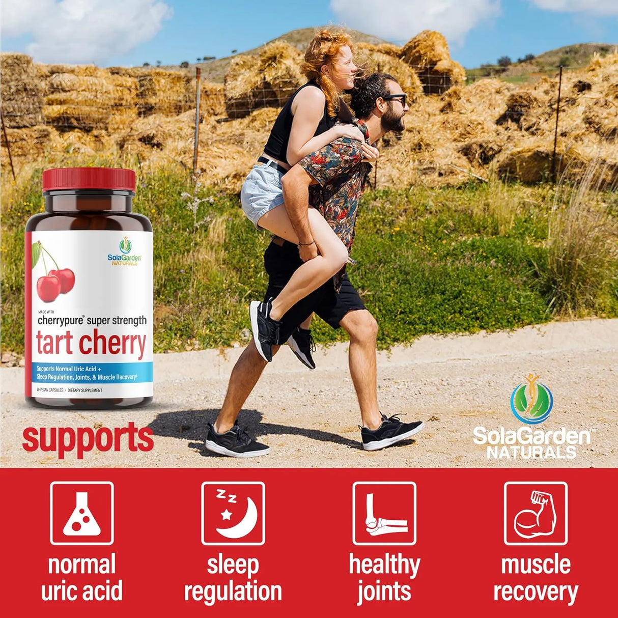 LIFEGARDEN NATURALS - LifeGarden Naturals Super Strength CherryPURE Tart Cherry 60 Capsulas - The Red Vitamin MX - Suplementos Alimenticios - {{ shop.shopifyCountryName }}