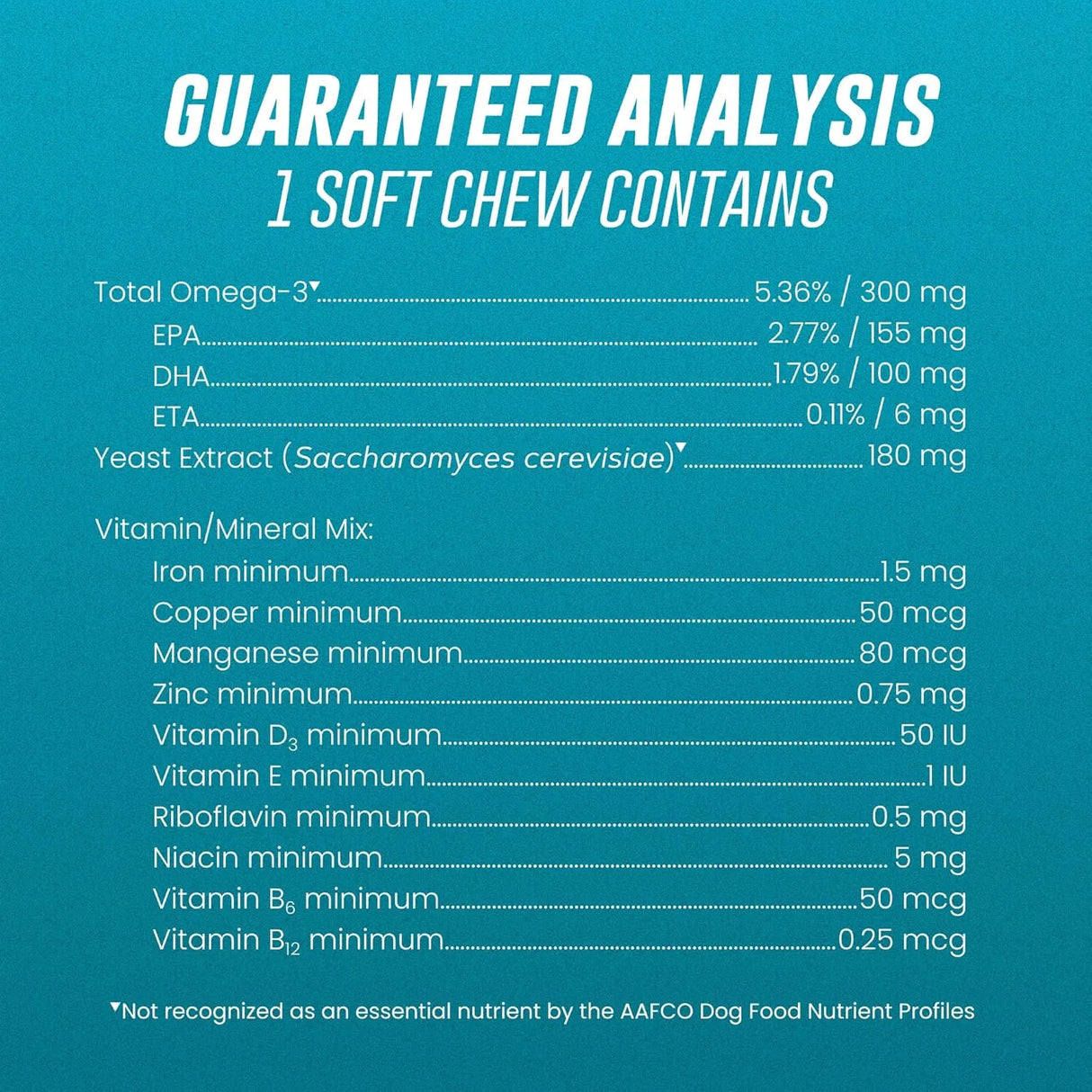 NUTRAMAX - Nutramax Welactin Daily Omega-3 Supplement For Dogs 60 Masticables - The Red Vitamin MX - Aceite De Pescado Para Perros - {{ shop.shopifyCountryName }}
