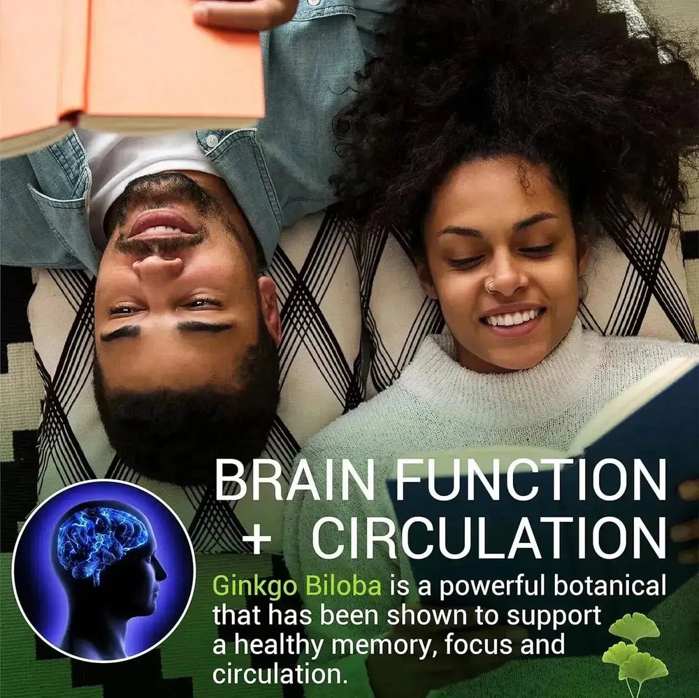 HERBALICIOUS - HERBALICIOUS Ginkgo Biloba 500Mg. 100 Capsulas - The Red Vitamin MX - Suplementos Alimenticios - {{ shop.shopifyCountryName }}