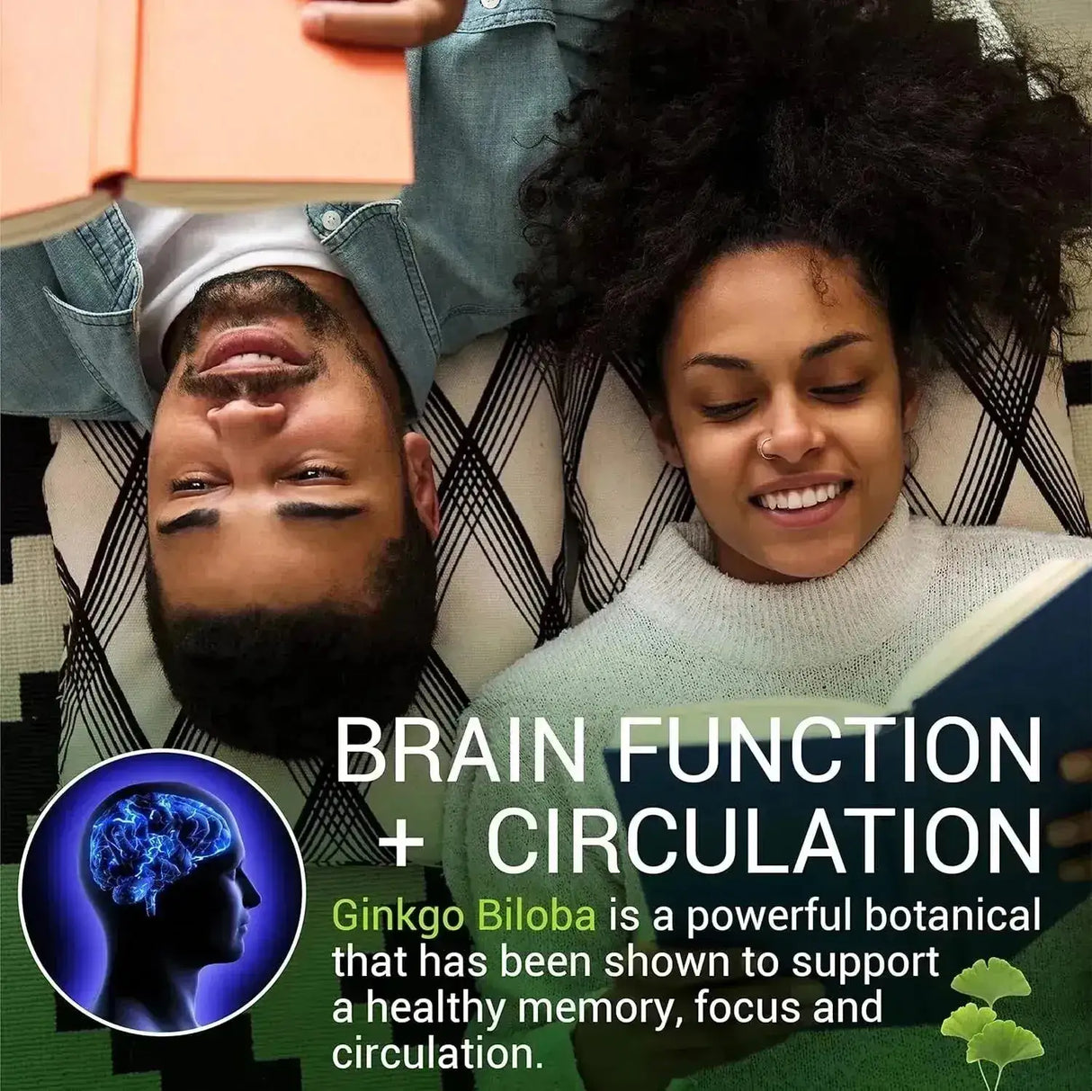 HERBALICIOUS - HERBALICIOUS Ginkgo Biloba 500Mg. 100 Capsulas - The Red Vitamin MX - Suplementos Alimenticios - {{ shop.shopifyCountryName }}