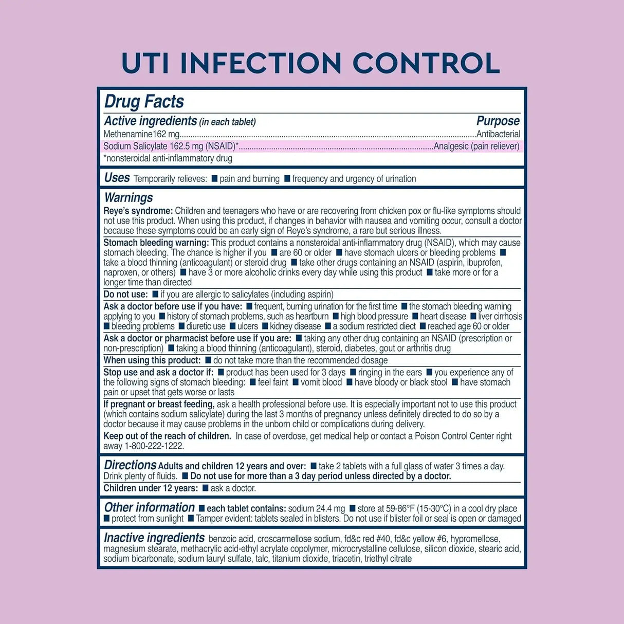 UQORA - Uqora UTI Emergency Kit 2 Urinary Tract Infection Test Strips 12 UTI Pain Relief Tablets & 12 Infection Control Tablets - The Red Vitamin MX - Suplementos Alimenticios - {{ shop.shopifyCountryName }}