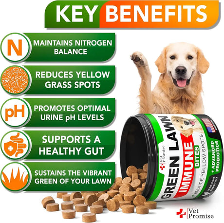 VET PROMISE - Vet Promise Grass Burn Spot Chews 120 Masticables - The Red Vitamin MX - Salud De Tracto Urinario Para Perros - {{ shop.shopifyCountryName }}