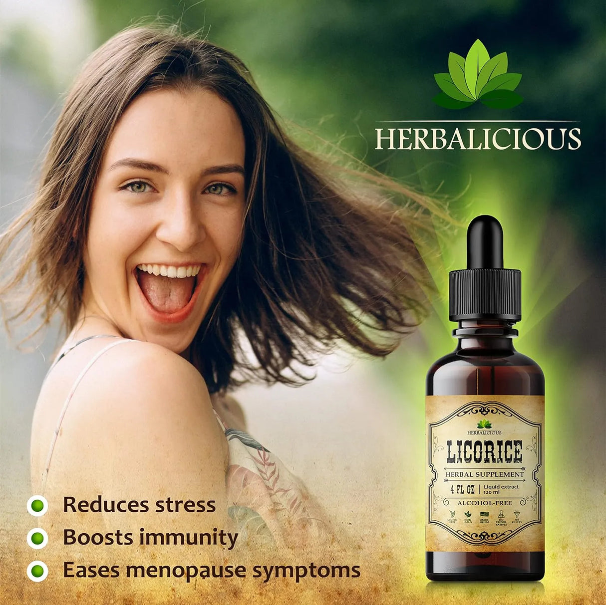 HERBALICIOUS - HERBALICIOUS Licorice Root Extract 4 Fl.Oz. - The Red Vitamin MX - Suplementos Alimenticios - {{ shop.shopifyCountryName }}