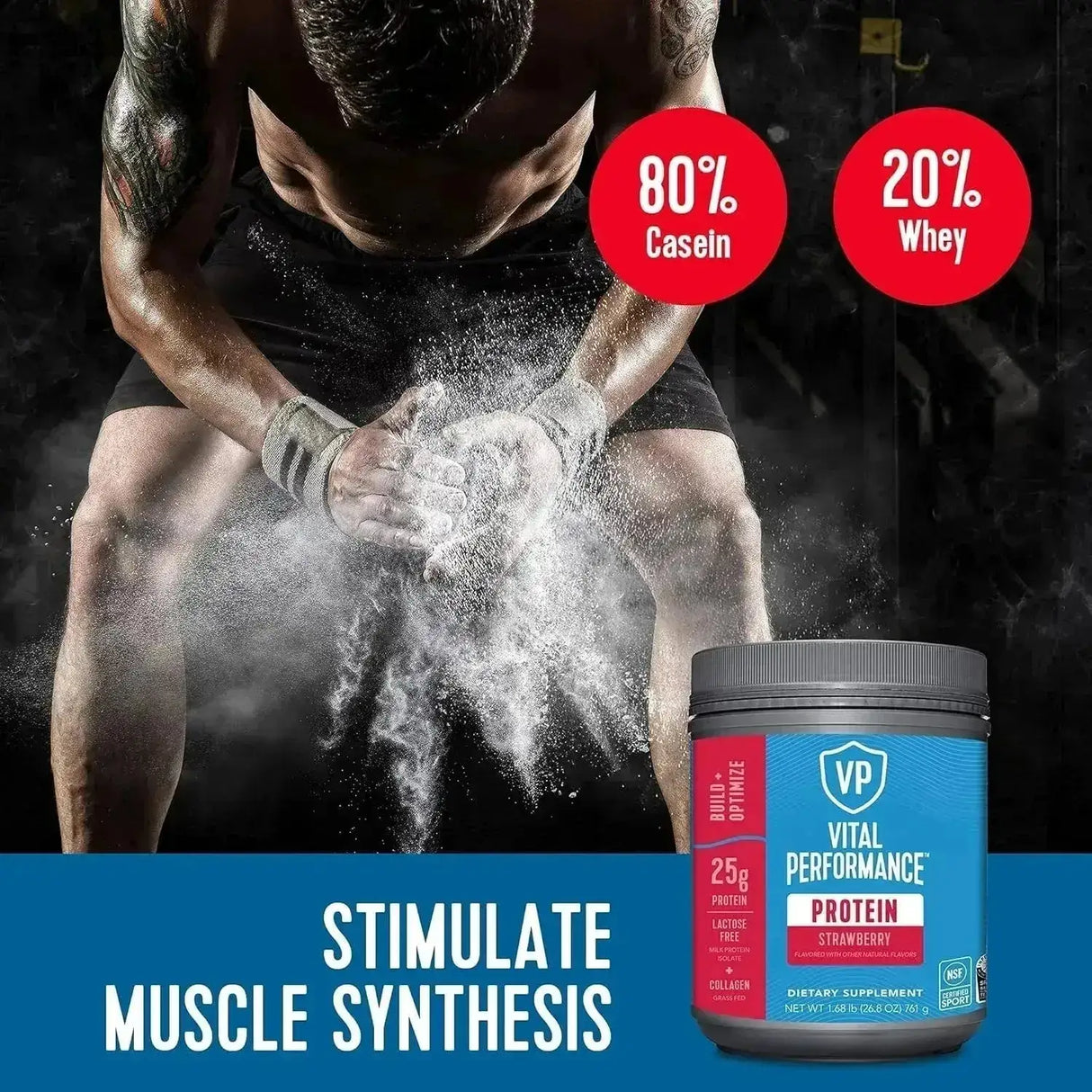 VITAL PROTEINS - Vital Proteins Performance Powder Strawberry 761Gr. - The Red Vitamin MX - Suplementos Alimenticios - {{ shop.shopifyCountryName }}