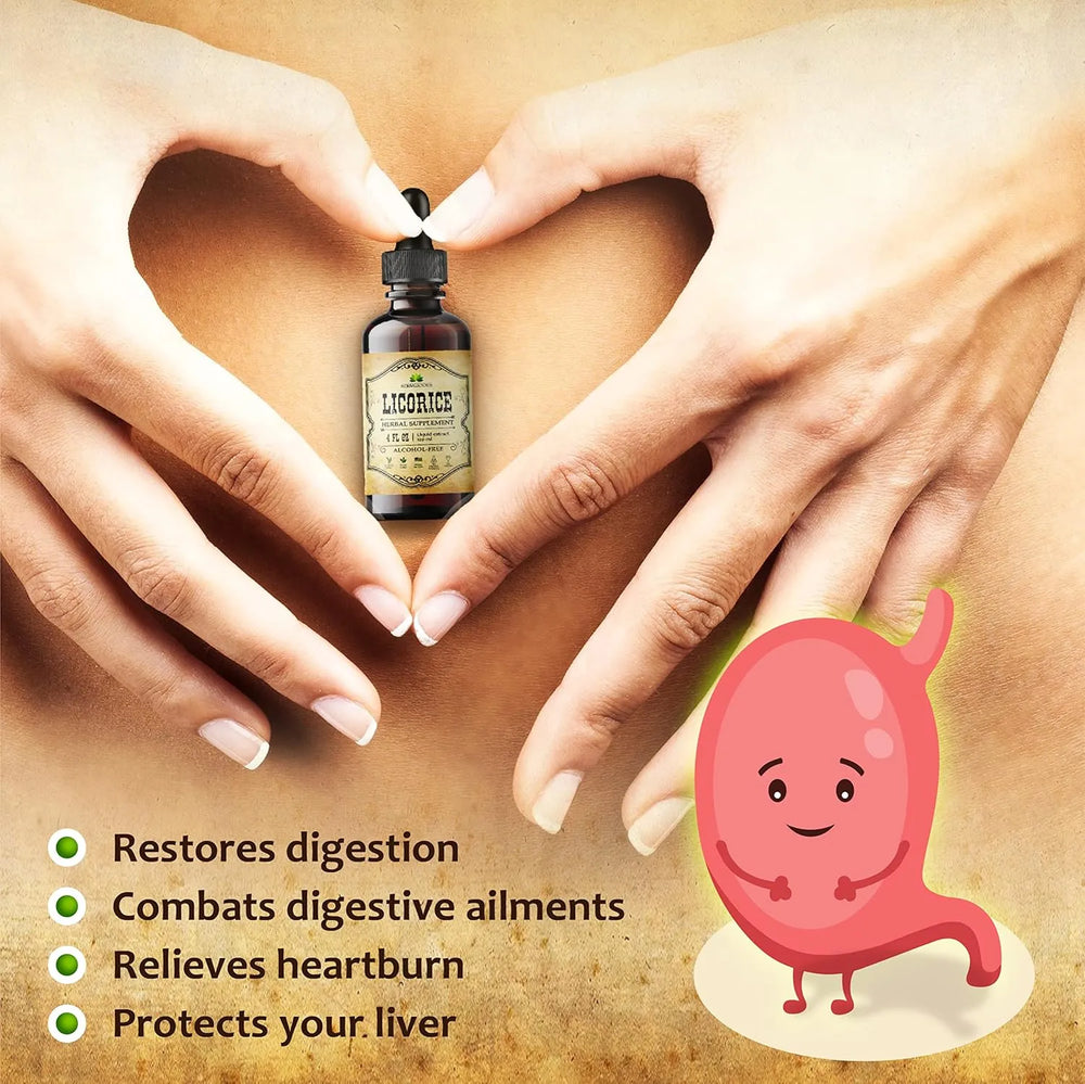 HERBALICIOUS - HERBALICIOUS Licorice Root Extract 4 Fl.Oz. - The Red Vitamin MX - Suplementos Alimenticios - {{ shop.shopifyCountryName }}