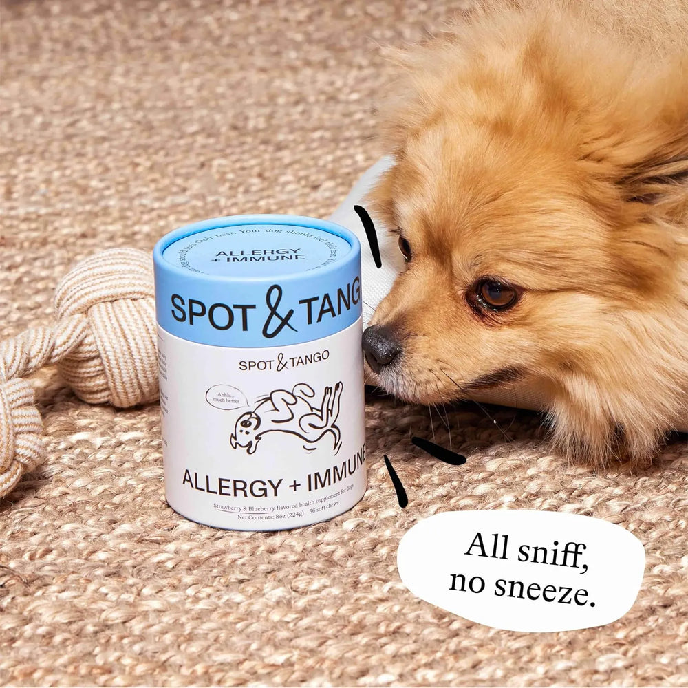 SPOT & TANGO - Spot & Tango Allergy + Immune Supplement for Dogs 56 Masticables - The Red Vitamin MX - Remedios Para La Picazón De Perros - {{ shop.shopifyCountryName }}
