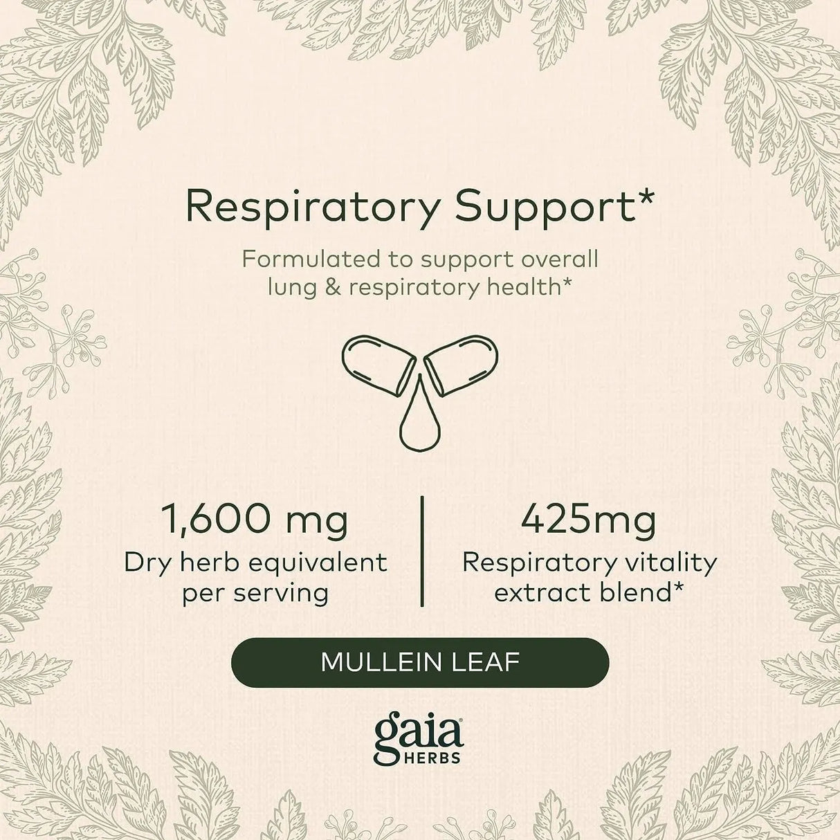 GAIA HERBS - Gaia Herbs Mighty Lungs 60 Capsulas - The Red Vitamin MX - Suplementos Alimenticios - {{ shop.shopifyCountryName }}
