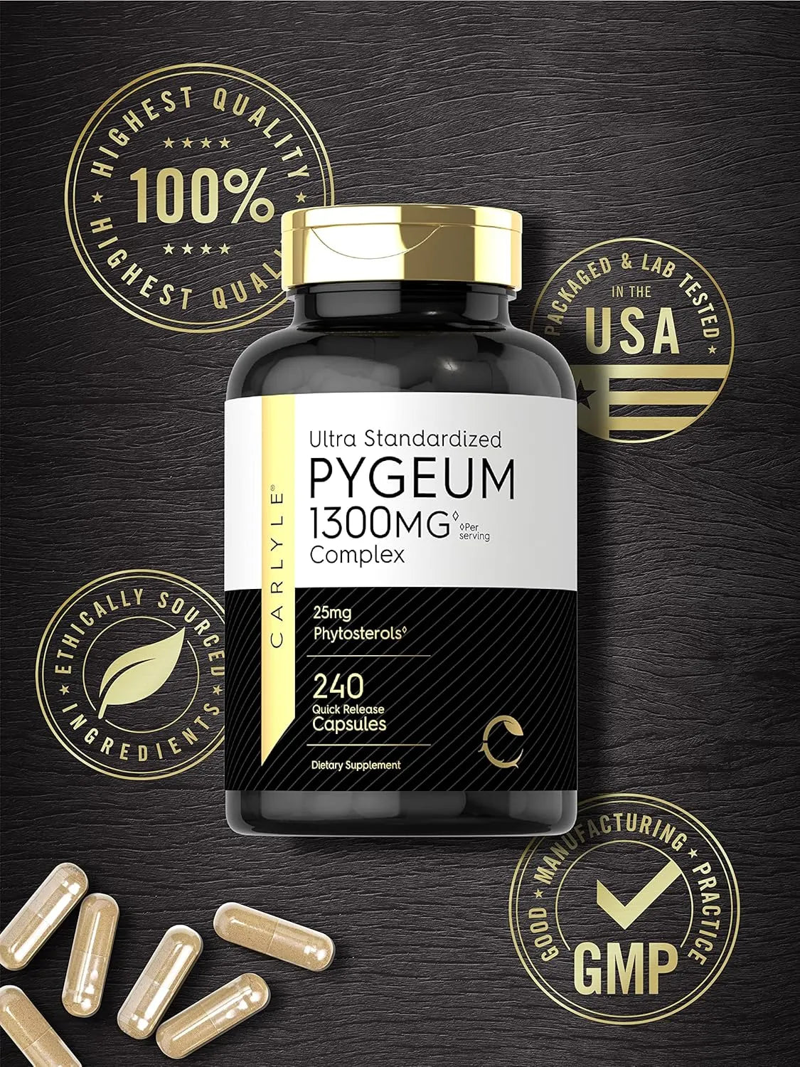 CARLYLE - Carlyle Pygeum 1300Mg. 240 Capsulas - The Red Vitamin MX - Suplementos Alimenticios - {{ shop.shopifyCountryName }}