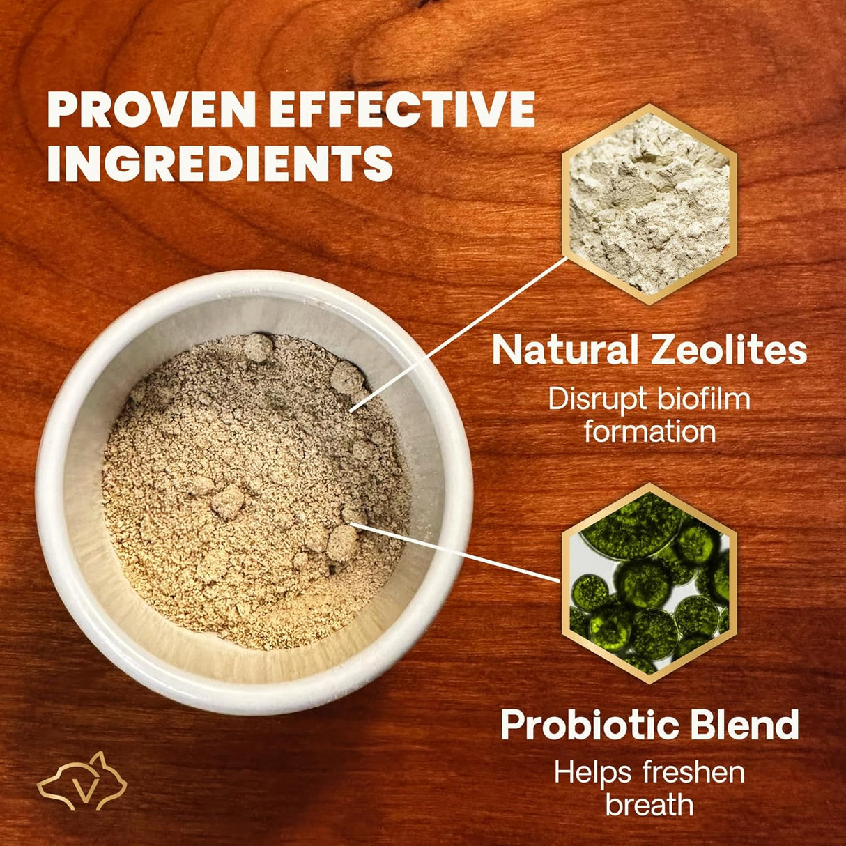 VetriScience Perio Plus Cat Teeth Cleaning Bites Chicken Flavor 60 Masticables