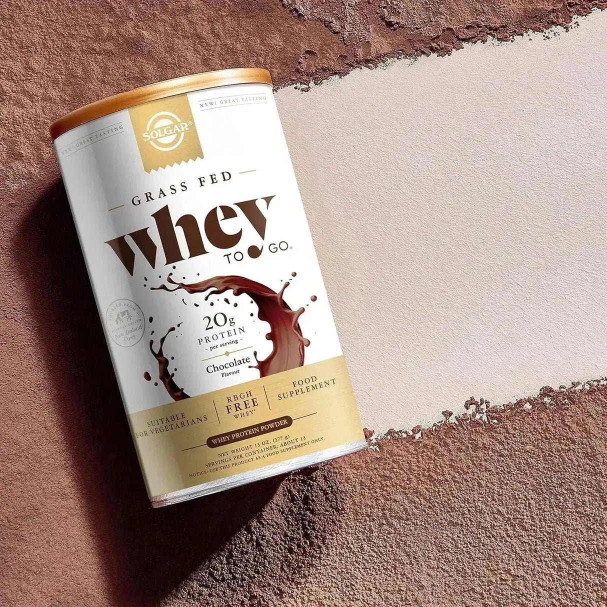 SOLGAR - Solgar Grass Fed Whey to Go Protein Powder Vanilla 377Gr. - The Red Vitamin MX - Suplementos Alimenticios - {{ shop.shopifyCountryName }}