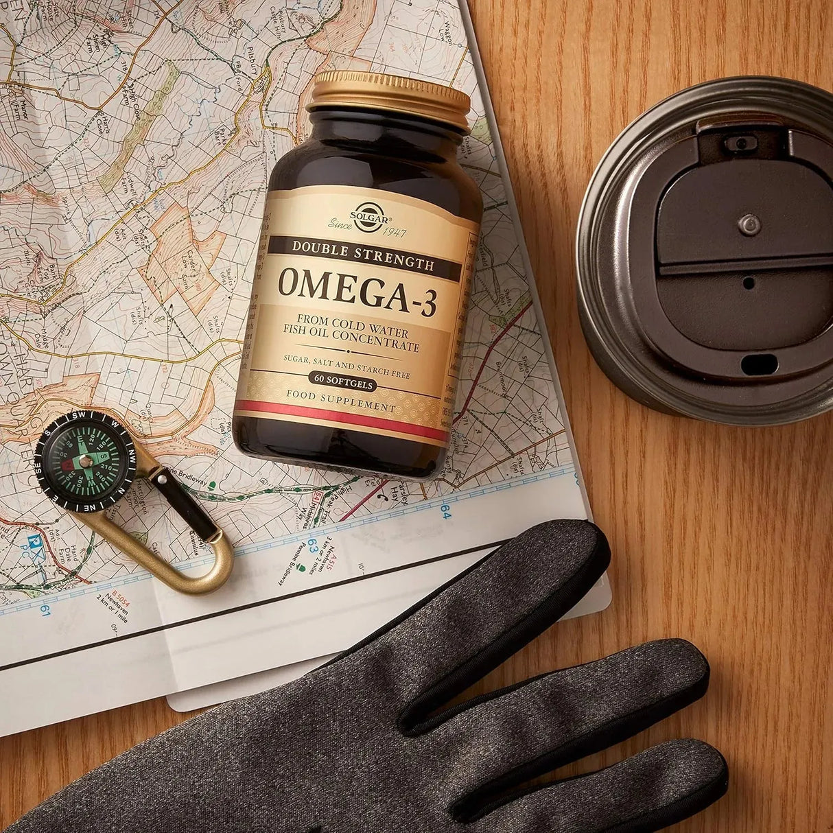 SOLGAR - Solgar Double Strength Omega-3 700Mg. 120 Capsulas Blandas - The Red Vitamin MX - Suplementos Alimenticios - {{ shop.shopifyCountryName }}