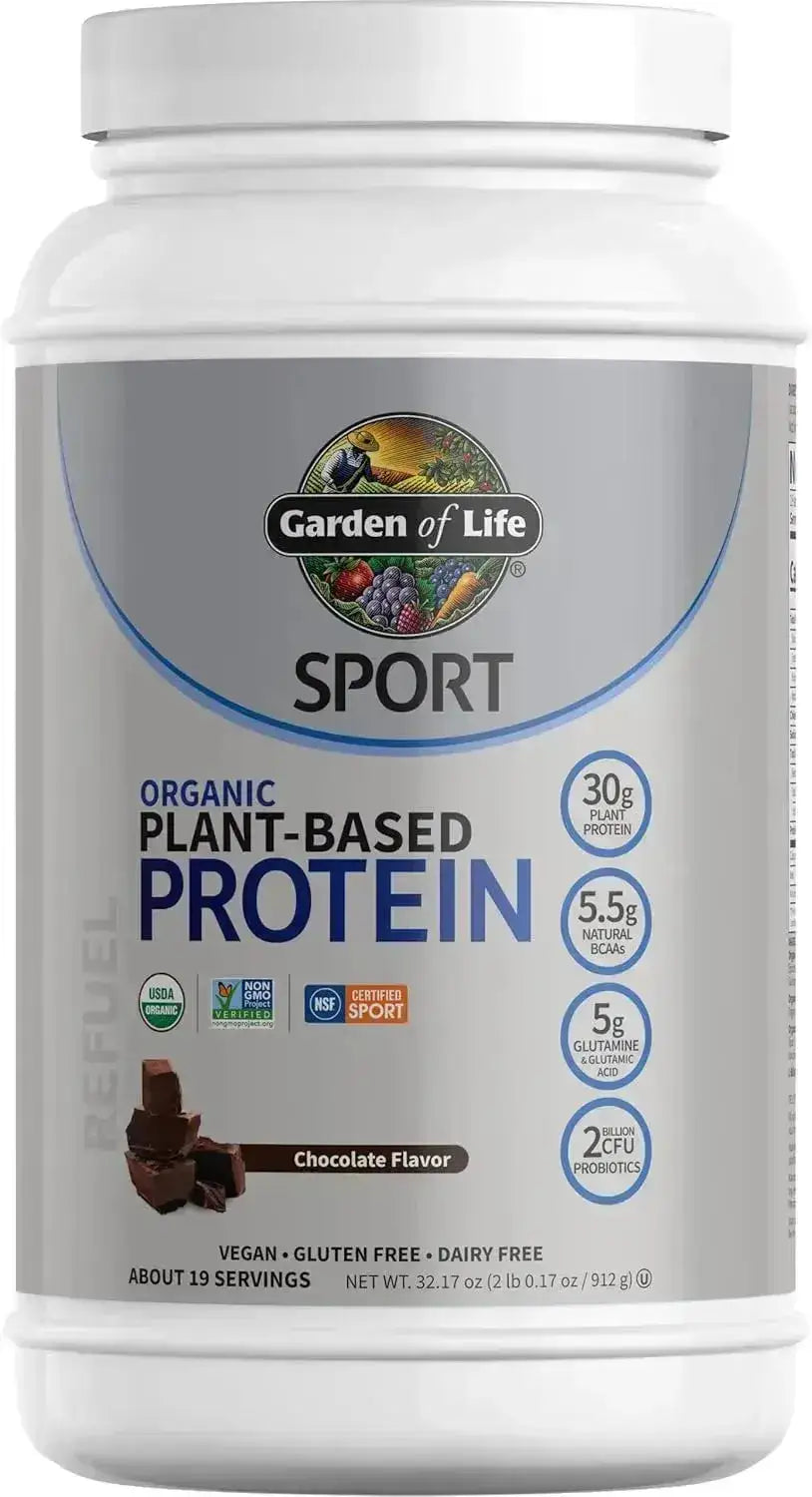 GARDEN OF LIFE - Garden of Life Organic Vegan Sport Protein Powder 19 Servicios Chocolate 912Gr. - The Red Vitamin MX - Suplementos Alimenticios - {{ shop.shopifyCountryName }}