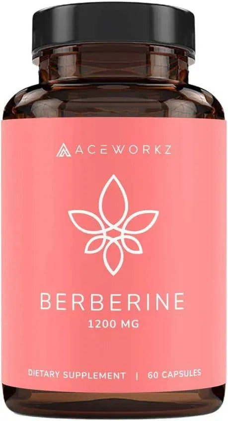 ACEWORKZ - ACEWORKZ Berberine Supplement 60 Capsulas - The Red Vitamin MX - Suplementos Alimenticios - {{ shop.shopifyCountryName }}