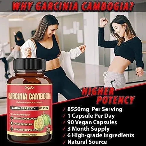 AGOBI - agobi Pure Garcinia Cambogia 8550Mg. 90 Capsulas - The Red Vitamin MX - Suplementos Alimenticios - {{ shop.shopifyCountryName }}
