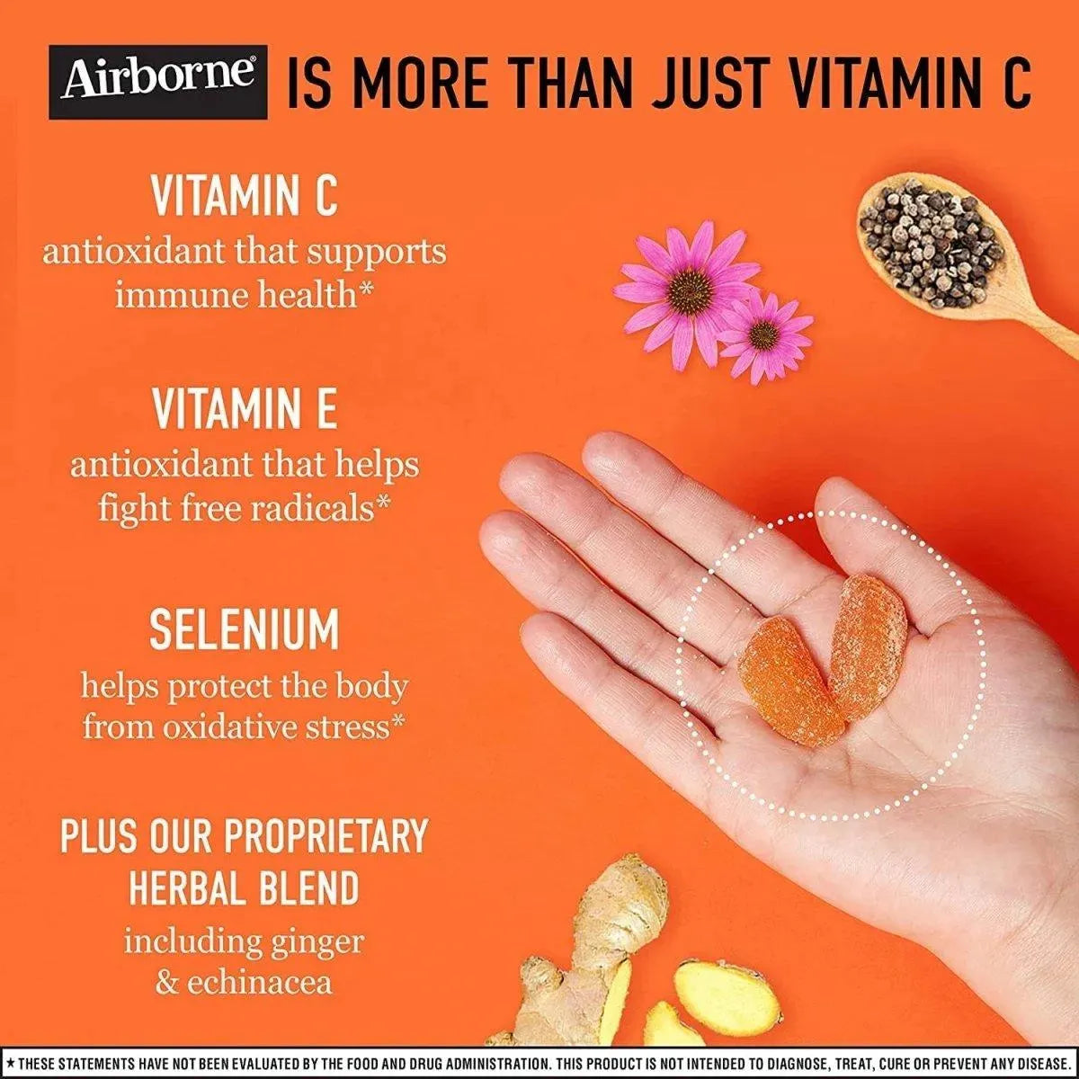 AIRBORNE - Airborne KIDS 500Mg. Vitamin C Gummies 63 Gomitas 2 Pack - The Red Vitamin MX - Suplementos Alimenticios - {{ shop.shopifyCountryName }}