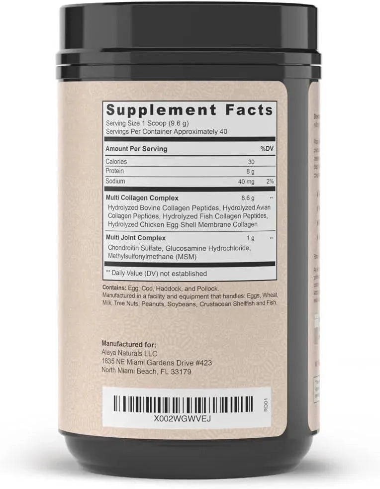 ALAYA - Alaya Multi Collagen Powder 384Gr. - The Red Vitamin MX - Suplementos Alimenticios - {{ shop.shopifyCountryName }}