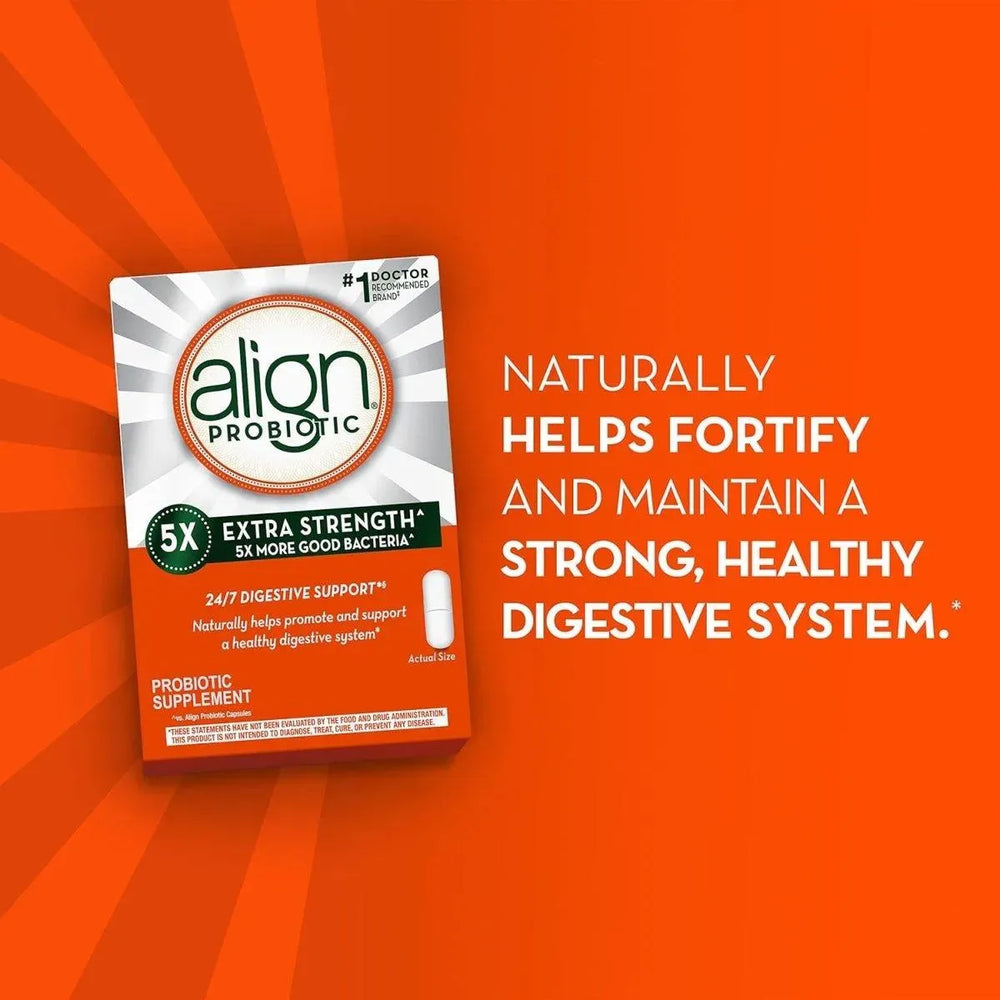ALIGN - Align Probiotic Extra Strength 42 Capsulas - The Red Vitamin MX - Suplementos Alimenticios - {{ shop.shopifyCountryName }}