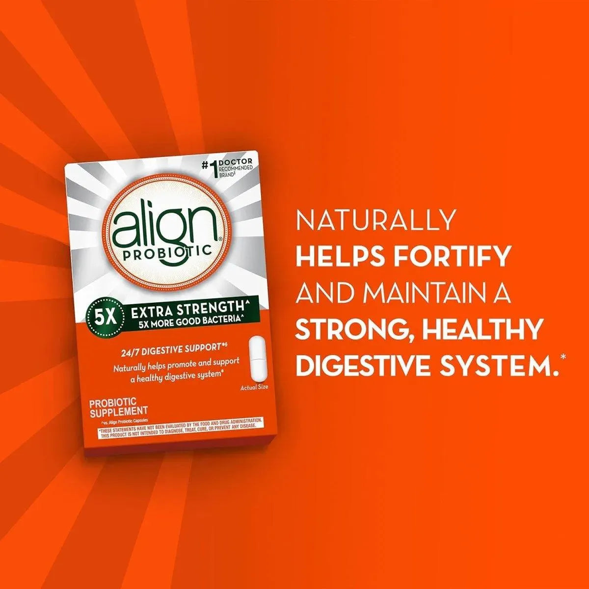 ALIGN - Align Probiotic Extra Strength 42 Capsulas - The Red Vitamin MX - Suplementos Alimenticios - {{ shop.shopifyCountryName }}