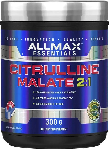 ALLMAX NUTRITION - ALLMAX Essentials CITRULLINE MALATE 2:1 Powder 300Gr. - The Red Vitamin MX - Suplementos Alimenticios - {{ shop.shopifyCountryName }}