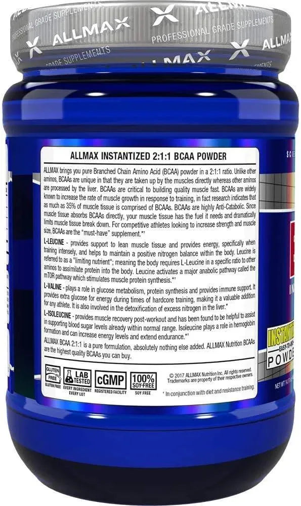 ALLMAX NUTRITION - ALLMAX Nutrition BCAA 2:1:1 Powder 400Gr. - The Red Vitamin MX - Suplementos Alimenticios - {{ shop.shopifyCountryName }}