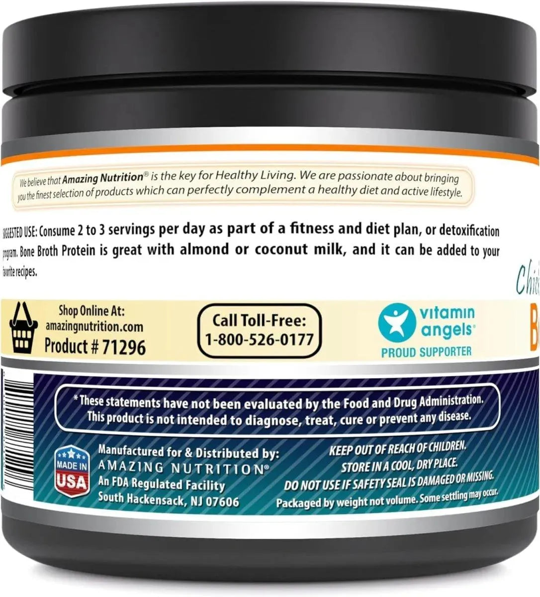 AMAZING FORMULAS - Amazing Formulas Chicken Bone Broth Protein Powder 445Gr. - The Red Vitamin MX - Suplementos Alimenticios - {{ shop.shopifyCountryName }}