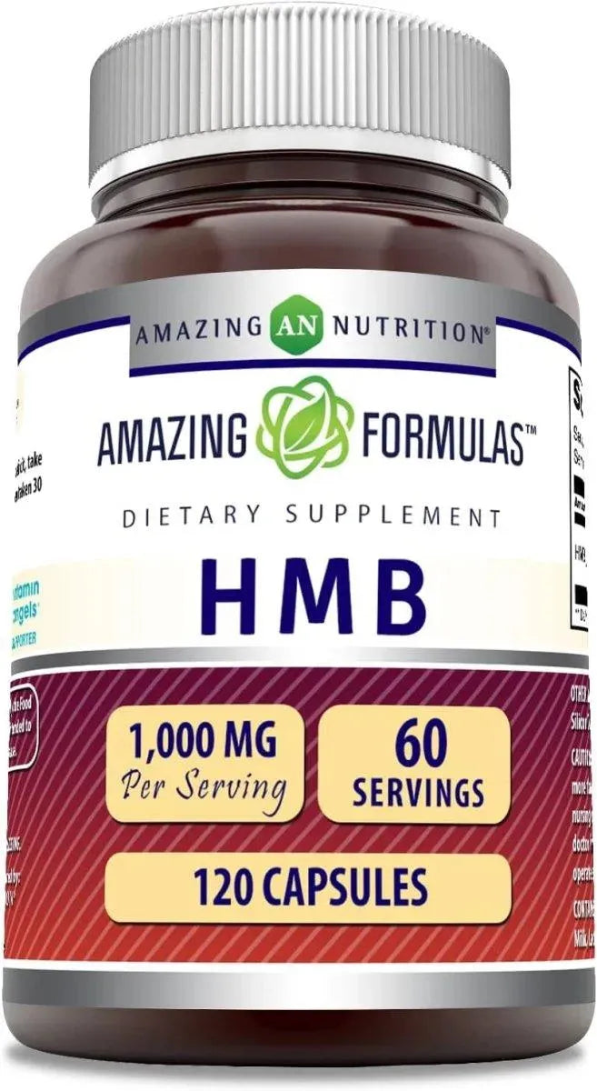 AMAZING FORMULAS - Amazing Formulas HMB 1000Mg. 120 Capsulas - The Red Vitamin MX - Suplementos Alimenticios - {{ shop.shopifyCountryName }}
