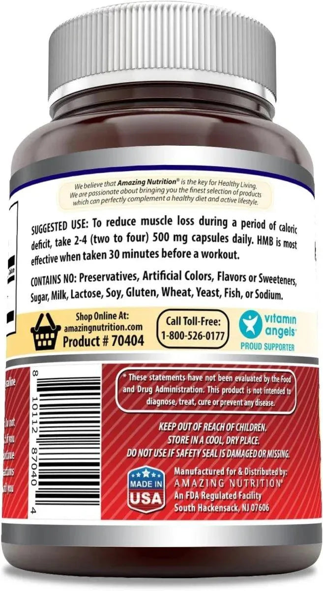 AMAZING FORMULAS - Amazing Formulas HMB 1000Mg. 240 Capsulas - The Red Vitamin MX - Suplementos Alimenticios - {{ shop.shopifyCountryName }}