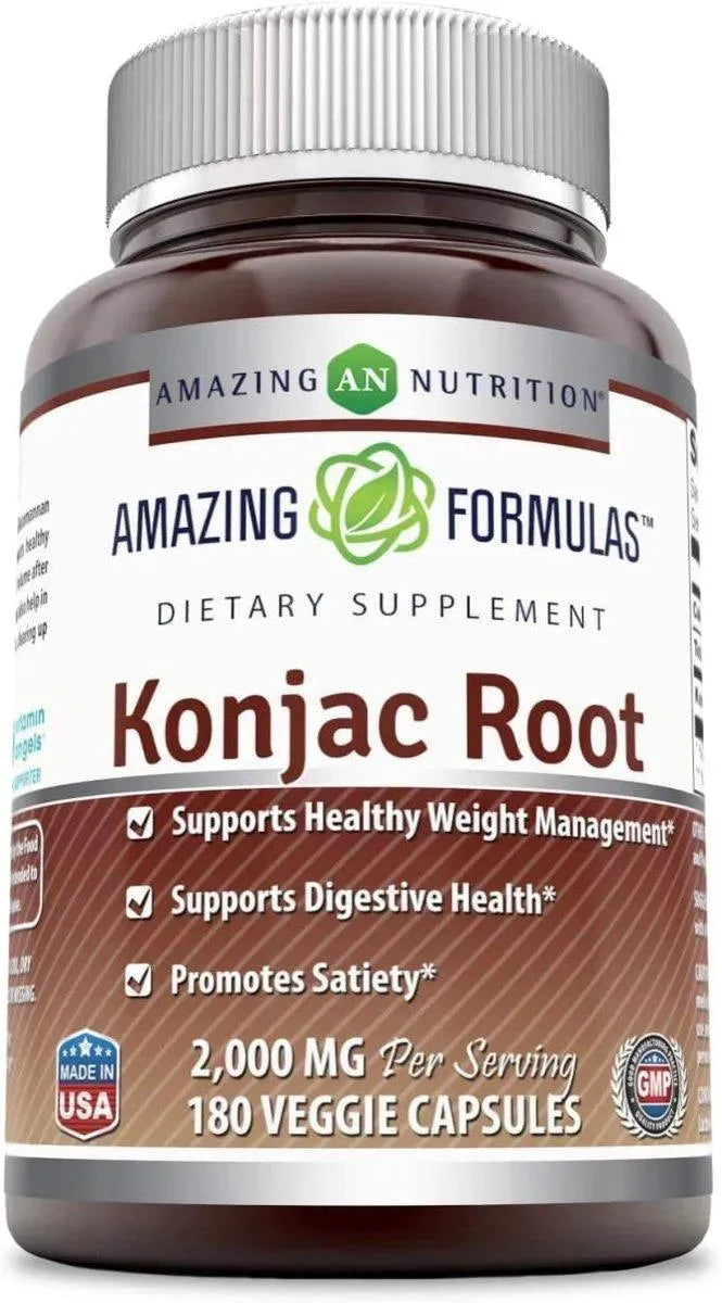 AMAZING FORMULAS - Amazing Formulas Konjac Root 2000Mg. 180 Capsulas - The Red Vitamin MX - Suplementos Alimenticios - {{ shop.shopifyCountryName }}