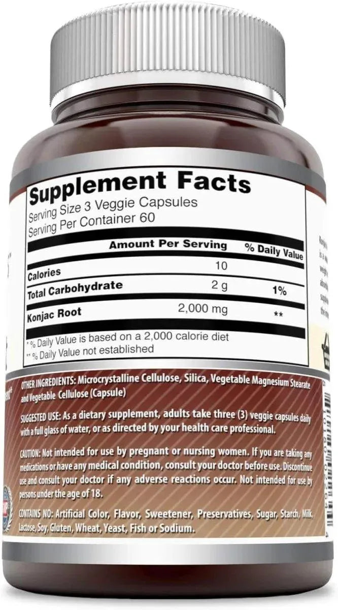 AMAZING FORMULAS - Amazing Formulas Konjac Root 2000Mg. 180 Capsulas - The Red Vitamin MX - Suplementos Alimenticios - {{ shop.shopifyCountryName }}