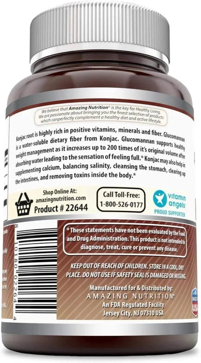 AMAZING FORMULAS - Amazing Formulas Konjac Root 2000Mg. 180 Capsulas - The Red Vitamin MX - Suplementos Alimenticios - {{ shop.shopifyCountryName }}