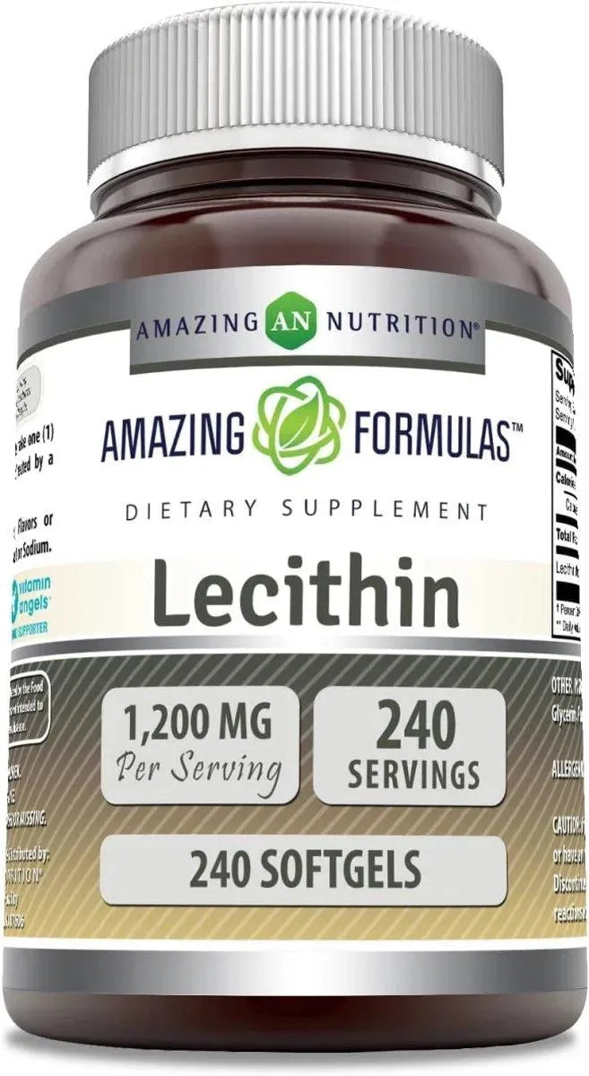 AMAZING FORMULAS - Amazing Formulas Lecithin 1200Mg. 240 Capsulas Blandas - The Red Vitamin MX - Suplementos Alimenticios - {{ shop.shopifyCountryName }}