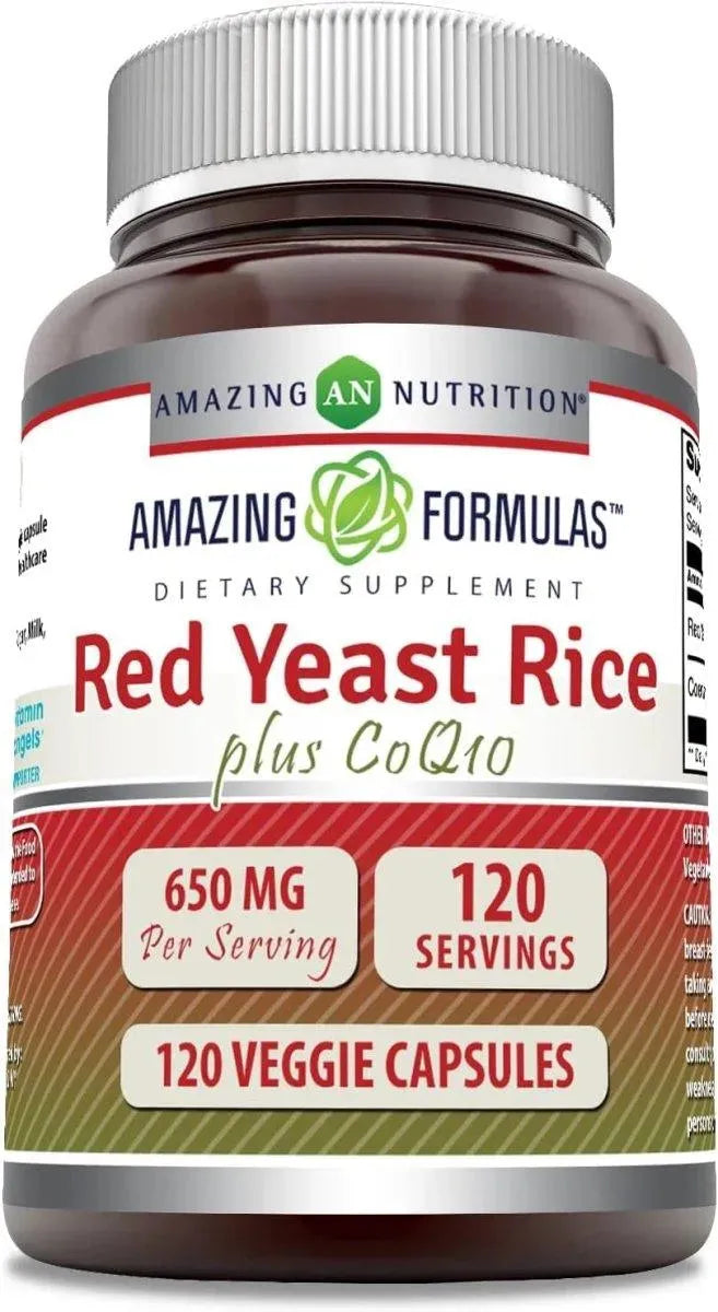 AMAZING FORMULAS - Amazing Formulas Red Yeast Rice 600Mg. 120 Capsulas - The Red Vitamin MX - Suplementos Alimenticios - {{ shop.shopifyCountryName }}