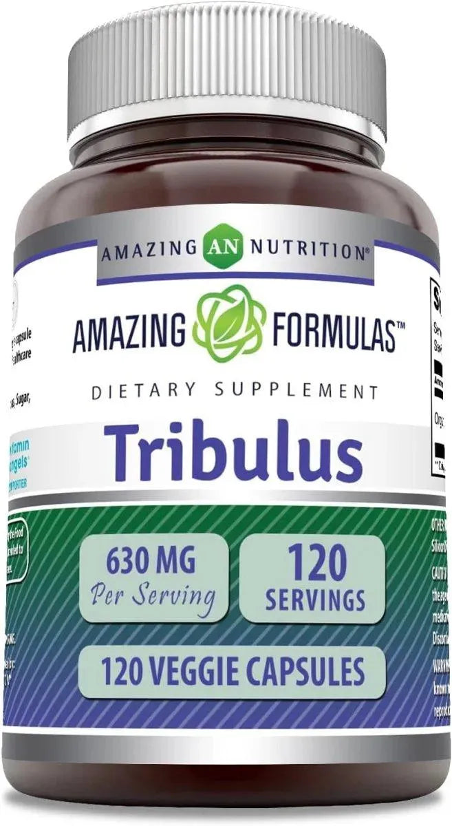 AMAZING FORMULAS - Amazing Formulas Tribulus Terrestris Extract 630Mg. 120 Capsulas - The Red Vitamin MX - Suplementos Alimenticios - {{ shop.shopifyCountryName }}