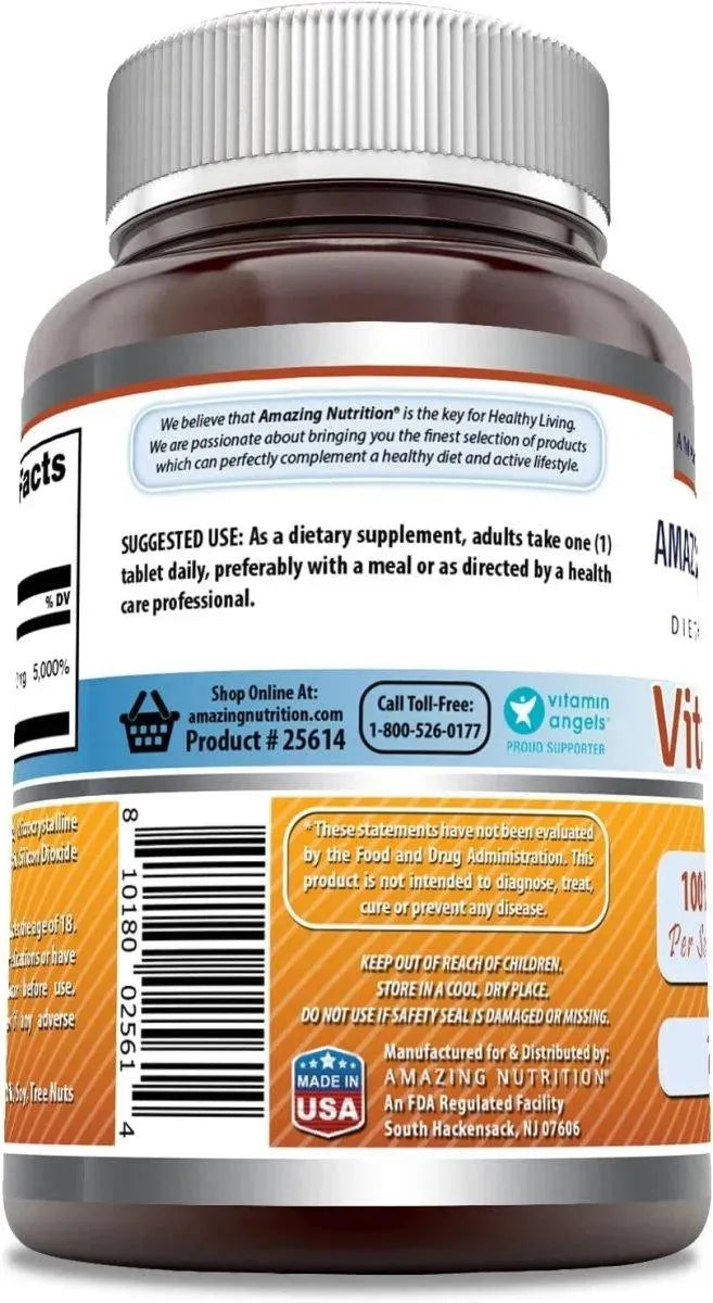 AMAZING FORMULAS - Amazing Formulas Vitamin B6 100Mg. 100 Tabletas - The Red Vitamin MX - Suplementos Alimenticios - {{ shop.shopifyCountryName }}
