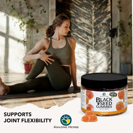 AMAZING HERBS - Amazing Herbs Organic Black Seed Oil Gummies 500Mg. 60 Gomitas - The Red Vitamin MX - Suplementos Alimenticios - {{ shop.shopifyCountryName }}