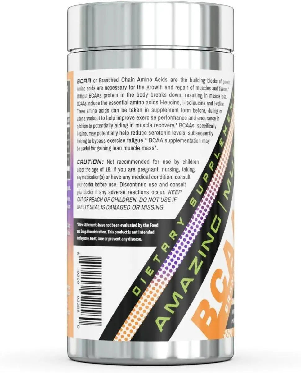 AMAZING MUSCLE - Amazing Muscle BCAA 2:1:1 1000Mg. 200 Capsulas - The Red Vitamin MX - Suplementos Alimenticios - {{ shop.shopifyCountryName }}