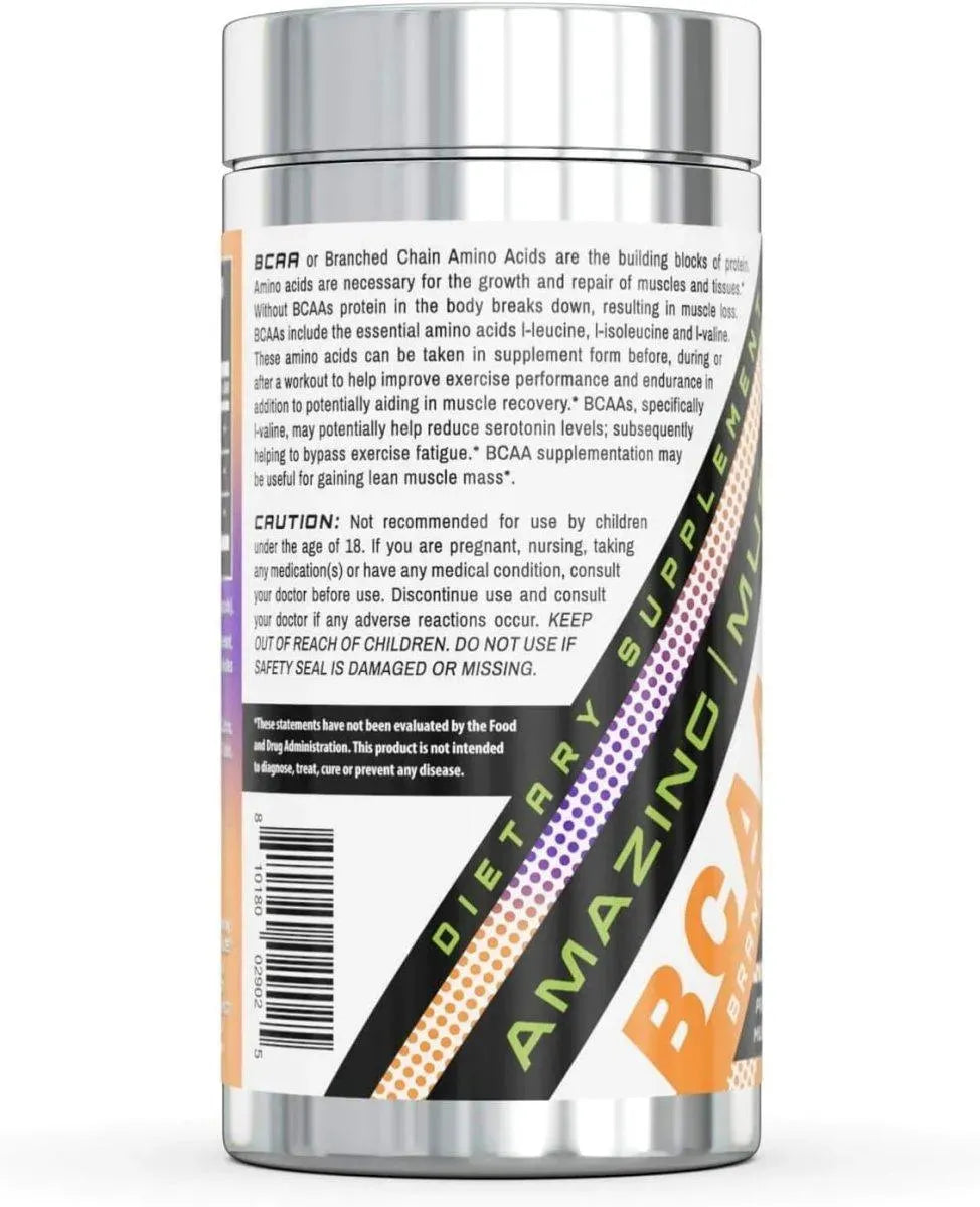 AMAZING MUSCLE - Amazing Muscle BCAA 2:1:1 1000Mg. 400 Capsulas - The Red Vitamin MX - Suplementos Alimenticios - {{ shop.shopifyCountryName }}