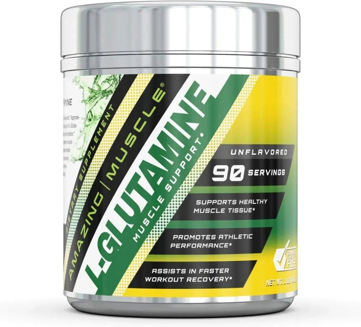 AMAZING MUSCLE - Amazing Muscle L Glutamine Powder Supplement 90 Servicios 1Lb. - The Red Vitamin MX - Suplementos Alimenticios - {{ shop.shopifyCountryName }}