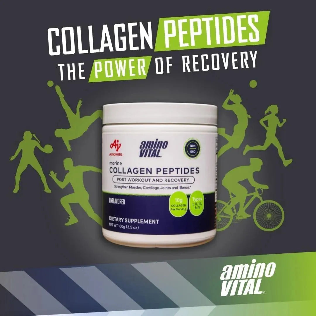 AMINOVITAL - AminoVITAL Marine Collagen Peptide 100Gr. - The Red Vitamin MX - Suplementos Alimenticios - {{ shop.shopifyCountryName }}