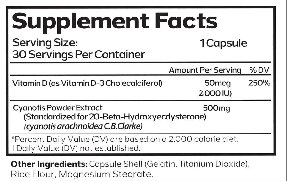 AML ADVANCED MOLECULAR LABS - AML ADVANCED MOLECULAR LABS Ecdysterone 30 Capsulas - The Red Vitamin MX - Suplementos Alimenticios - {{ shop.shopifyCountryName }}