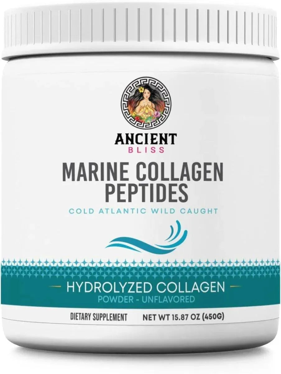 ANCIENT BLISS - Ancient Bliss Wild-Caught Marine Fish Collagen Peptides Powder 450Gr. - The Red Vitamin MX - Suplementos Alimenticios - {{ shop.shopifyCountryName }}