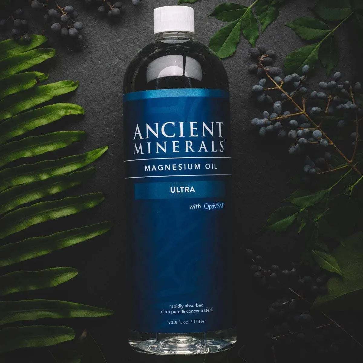 ANCIENT MINERALS - Ancient Minerals Magnesium Oil Spray Ultra with MSM 1 Lt. - The Red Vitamin MX - Suplementos Alimenticios - {{ shop.shopifyCountryName }}
