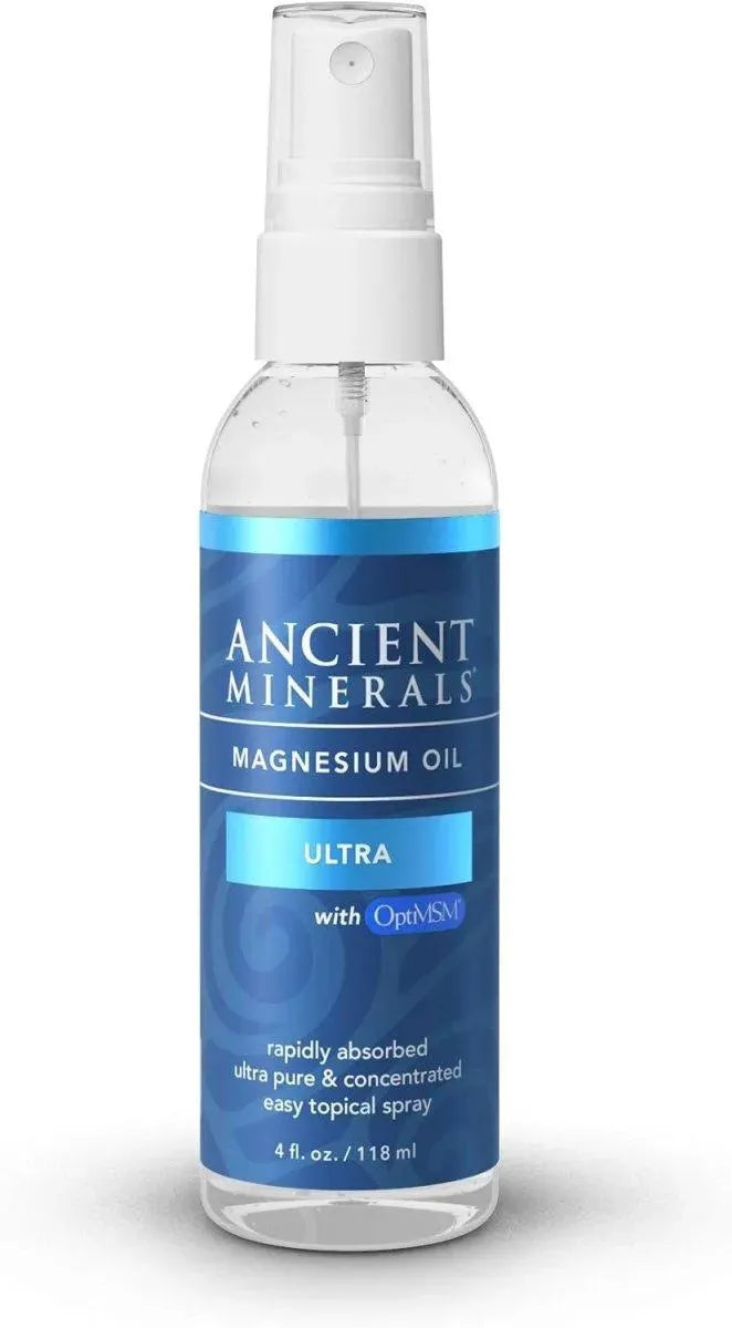 ANCIENT MINERALS - Ancient Minerals Magnesium Oil Spray Ultra with MSM 118Ml. - The Red Vitamin MX - Suplementos Alimenticios - {{ shop.shopifyCountryName }}