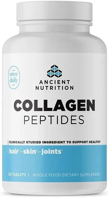 ANCIENT NUTRITION - Ancient Nutrition Collagen Peptides 30 Tabletas - The Red Vitamin MX - Suplementos Alimenticios - {{ shop.shopifyCountryName }}