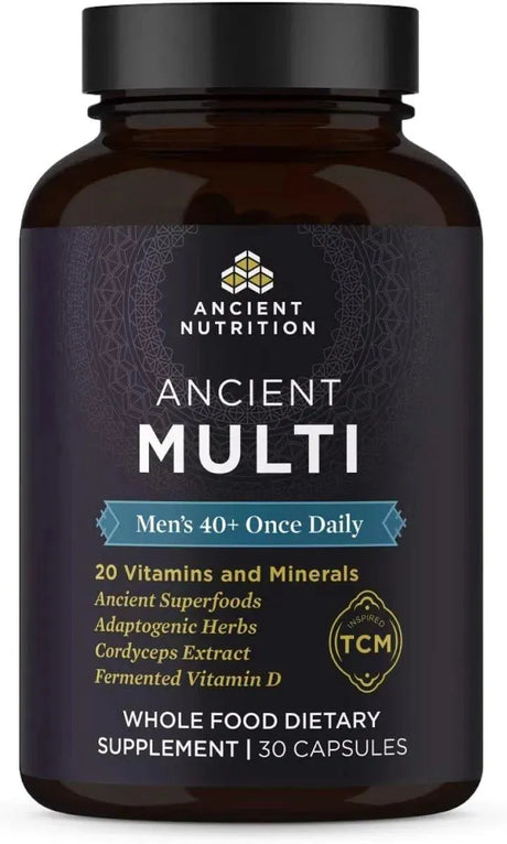 ANCIENT NUTRITION - Ancient Nutrition Multi Men's 40+ 30 Capsulas - The Red Vitamin MX - Suplementos Alimenticios - {{ shop.shopifyCountryName }}