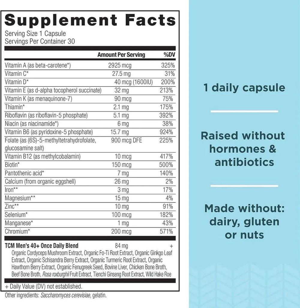 ANCIENT NUTRITION - Ancient Nutrition Multi Men's 40+ 30 Capsulas - The Red Vitamin MX - Suplementos Alimenticios - {{ shop.shopifyCountryName }}