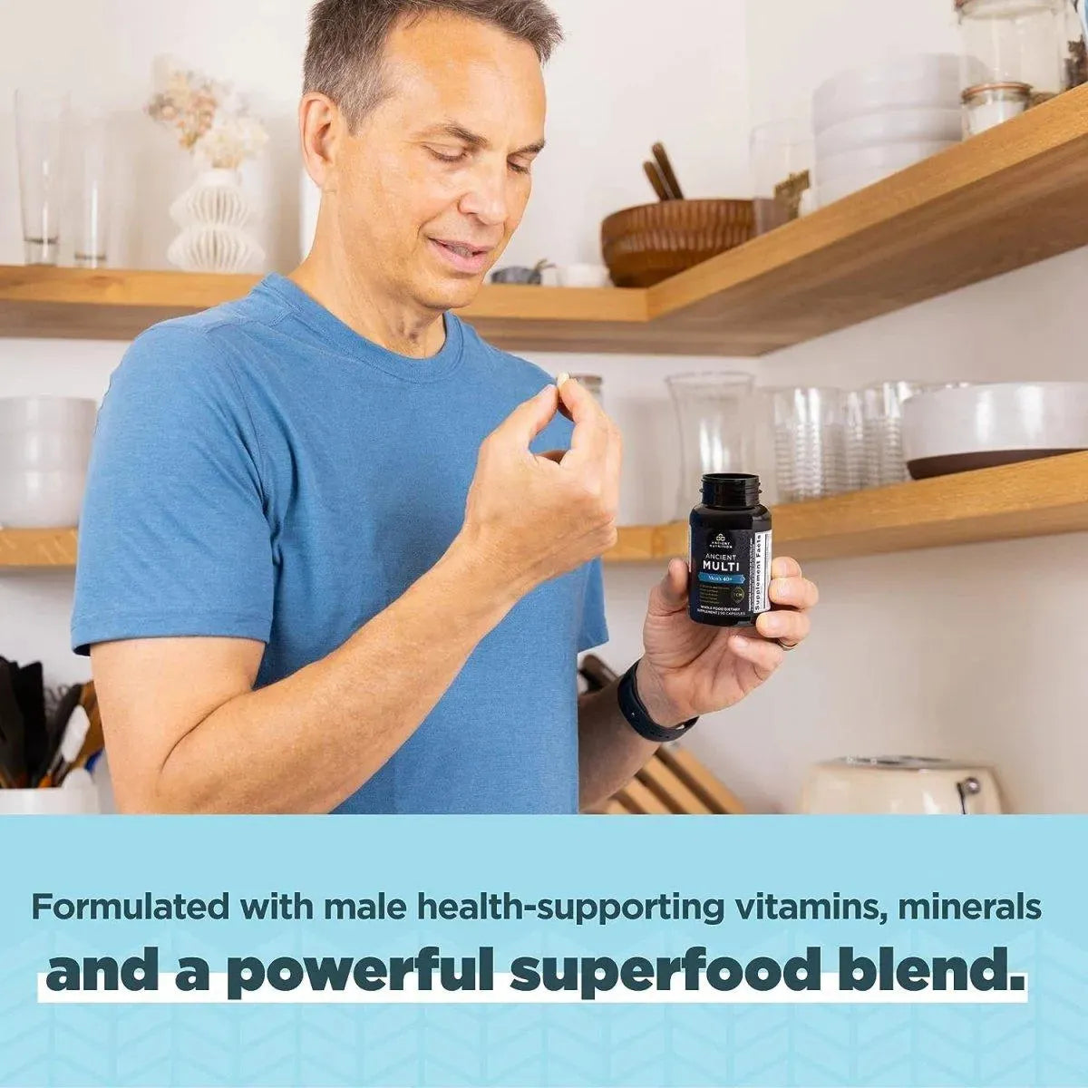 ANCIENT NUTRITION - Ancient Nutrition Multi Men's 40+ 30 Capsulas - The Red Vitamin MX - Suplementos Alimenticios - {{ shop.shopifyCountryName }}