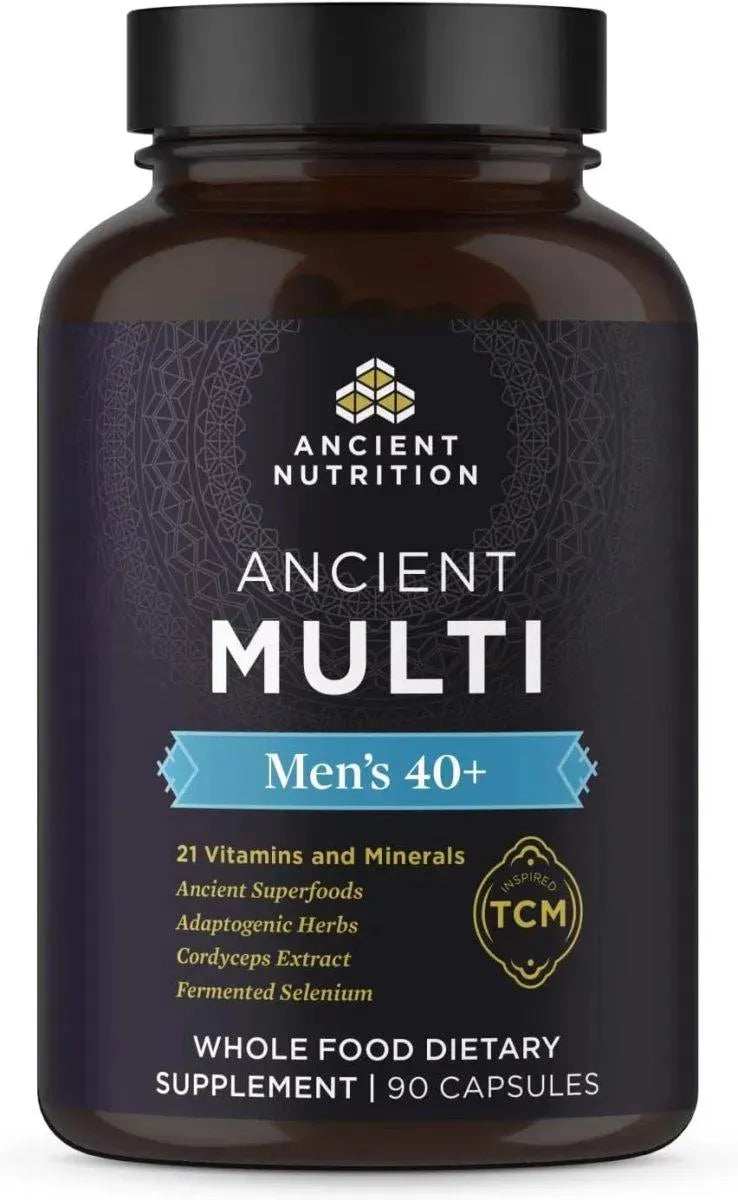 ANCIENT NUTRITION - Ancient Nutrition Multi Men's 40+ 90 Capsulas - The Red Vitamin MX - Suplementos Alimenticios - {{ shop.shopifyCountryName }}