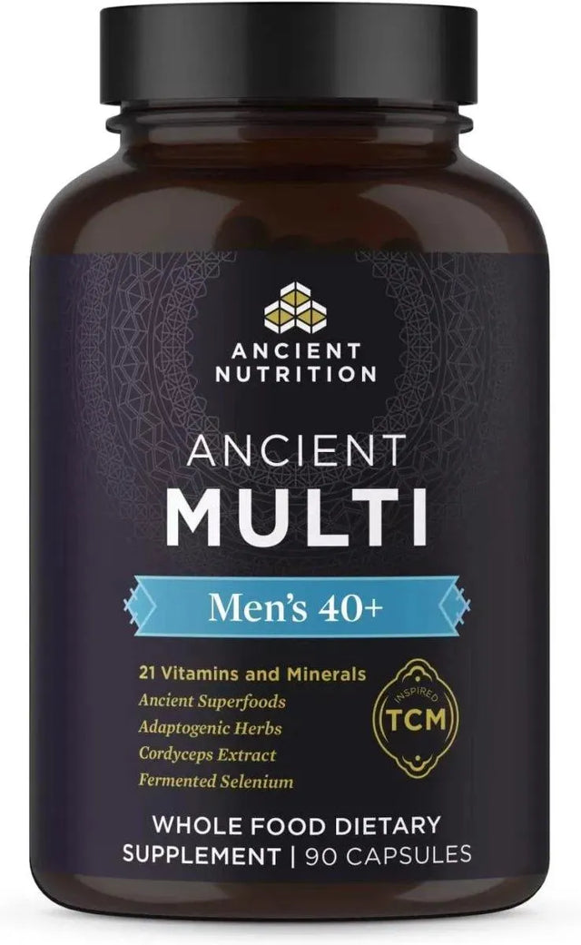 ANCIENT NUTRITION - Ancient Nutrition Multi Men's 40+ 90 Capsulas - The Red Vitamin MX - Suplementos Alimenticios - {{ shop.shopifyCountryName }}
