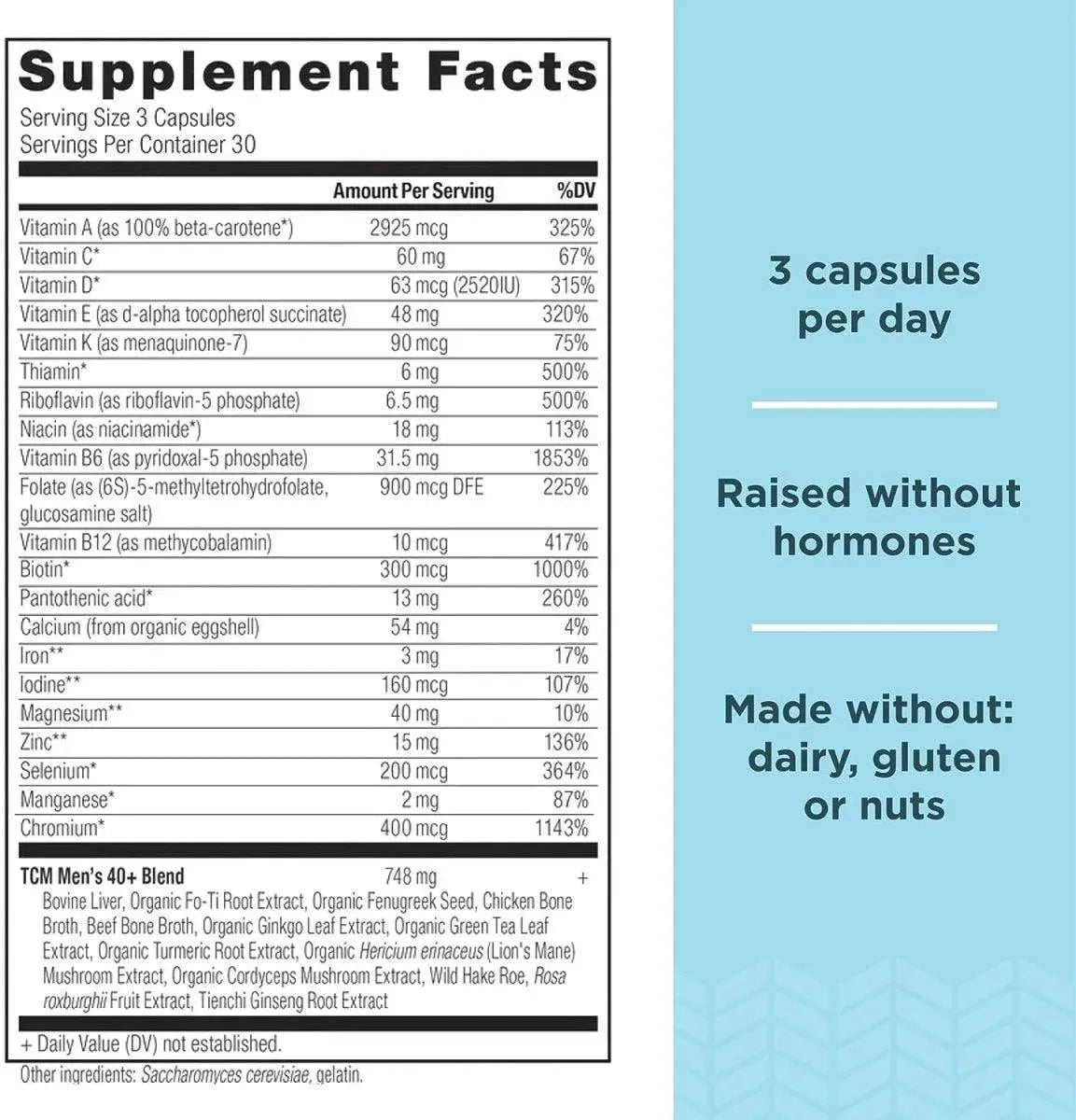 ANCIENT NUTRITION - Ancient Nutrition Multi Men's 40+ 90 Capsulas - The Red Vitamin MX - Suplementos Alimenticios - {{ shop.shopifyCountryName }}